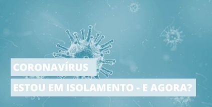 Conselhos para quem está em casa, em isolamento ou com tosse